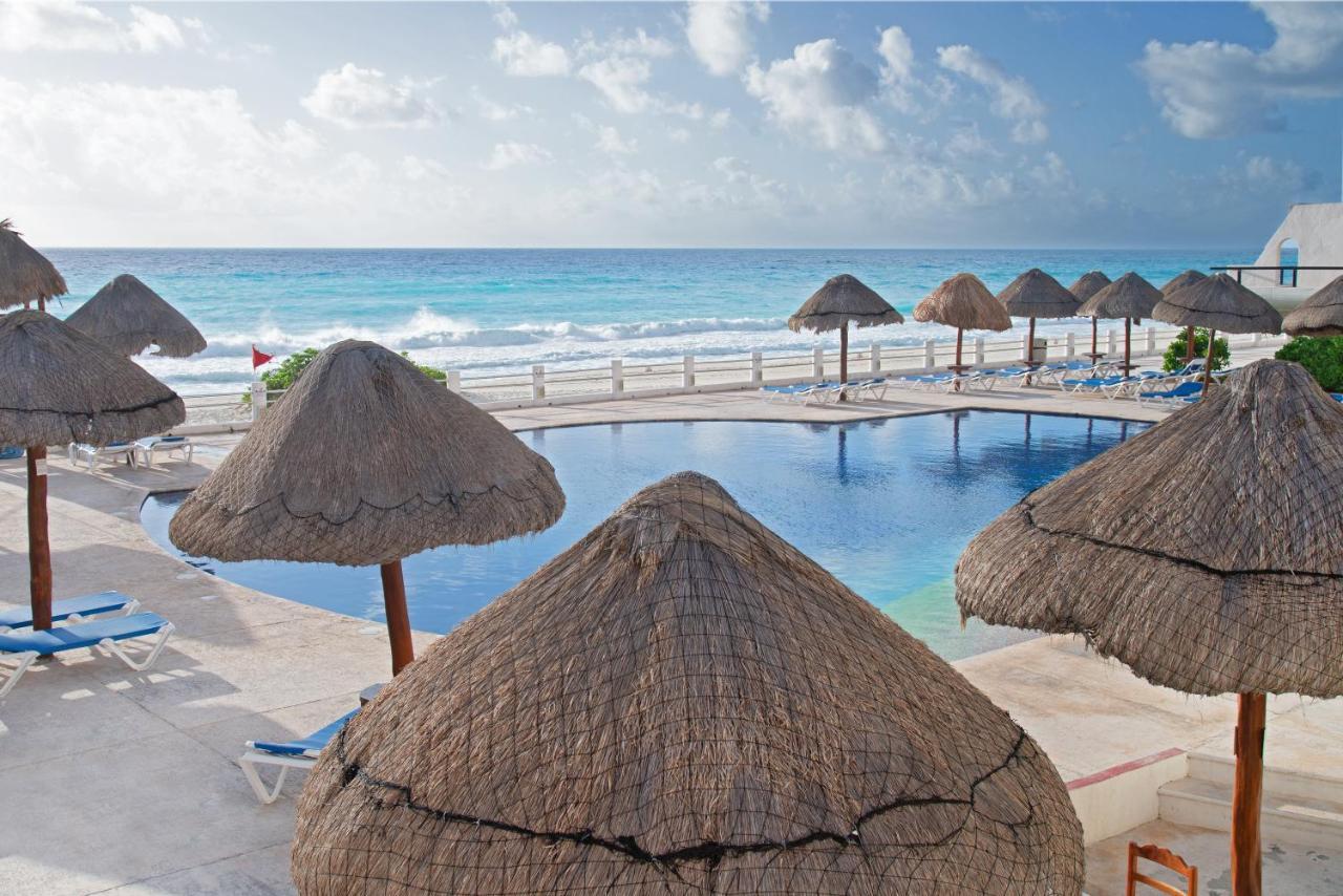 Cozy Ocean Front Penthouse At Marlin Beach Apartman Cancún Kültér fotó