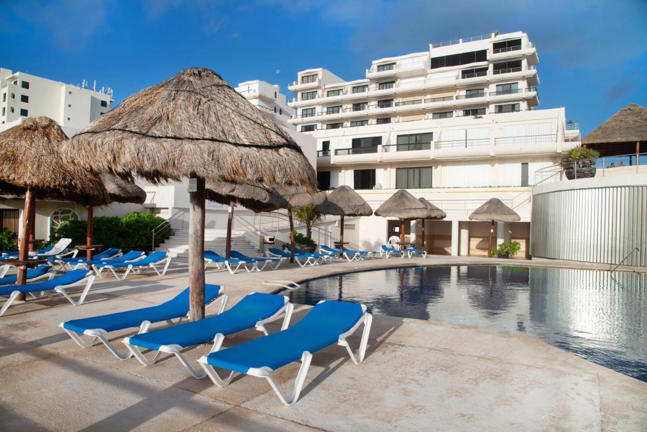 Cozy Ocean Front Penthouse At Marlin Beach Apartman Cancún Kültér fotó